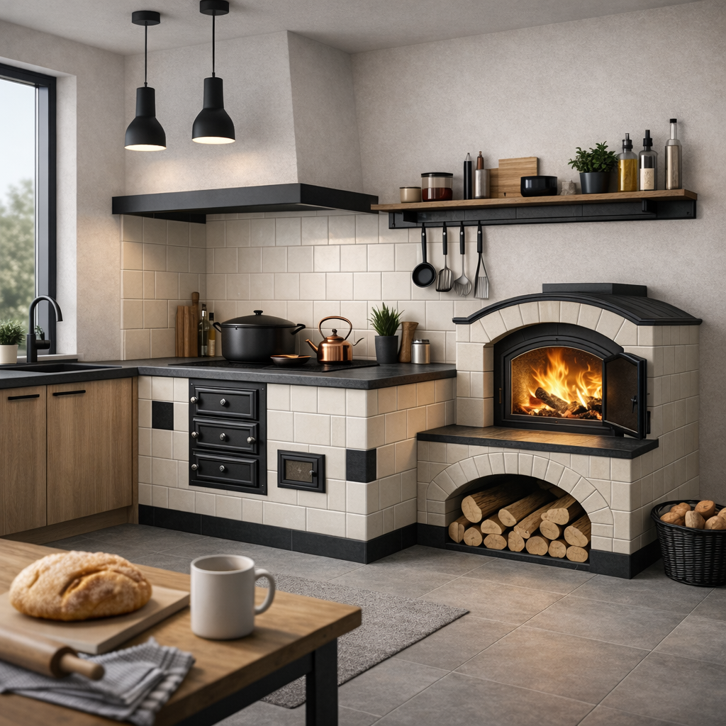 Kuchnia z piecem kaflowym – jak urządzić?