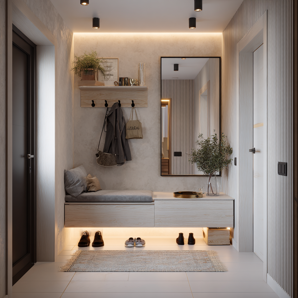 Pomysły i inspiracje na mały przedpokój