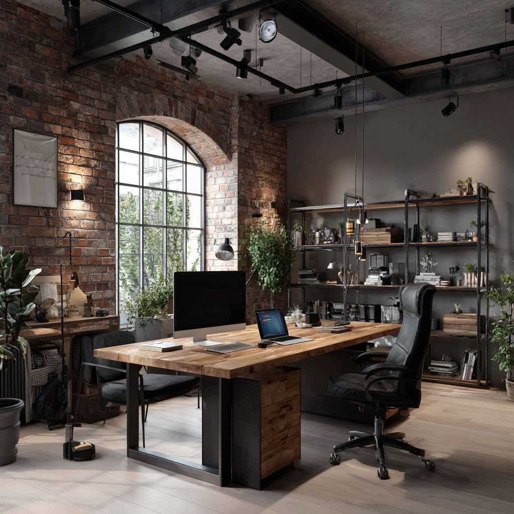 Biuro w stylu industrialnym – jak urządzić?